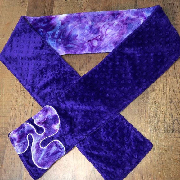 Triple Flip Minky Scarf - Picture 2 of 4